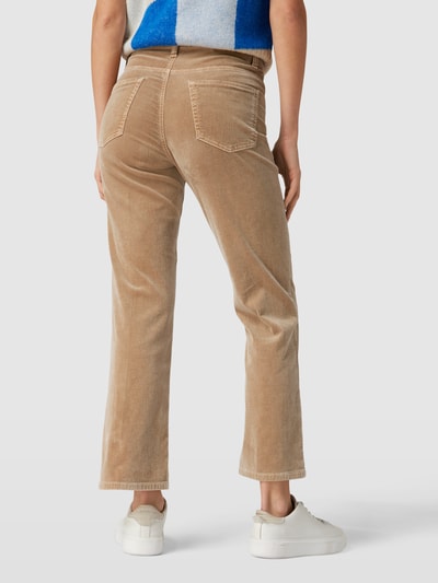 Cambio Corduroy broek in 5-pocketmodel, model 'PARIS' Beige - 5