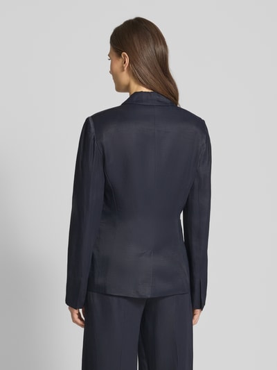Someday Blazer met reverskraag, model 'Noraja' Marineblauw - 5
