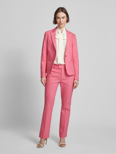 MOS MOSH Blazer mit Label-Applikation Modell 'Blake Night' Pink 1