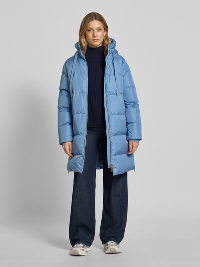 Rich & Royal Steppmantel mit Daunen-Federn-Füllung und Zweiwege-Reißverschluss Hellblau 1