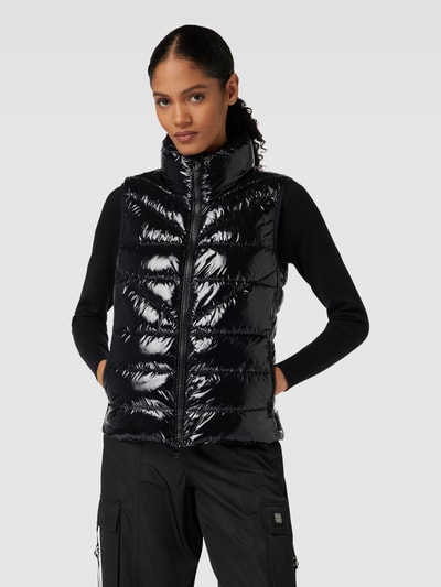 Marc Cain Bodywarmer met opstaande kraag Zwart - 4