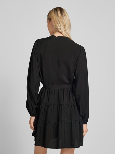 Vero Moda Flatteuze vrijetijdsjurk met ballonmouwen, model 'JOSIE' Zwart - 5