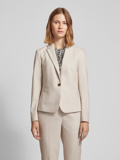 comma Blazer mit Reverskragen Sand 4