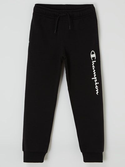 CHAMPION Sweathose mit Logo-Print Schwarz 1