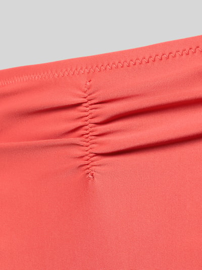 Produktfoto, figi bikini z wysokim stanem High Waist Bikini-Slip Modell 'Kelli' od Barts, mieszanka materiałów z dodatkiem streczu, dopasowany krój, elastyczny pas, gładka tekstura, koralowy kolor