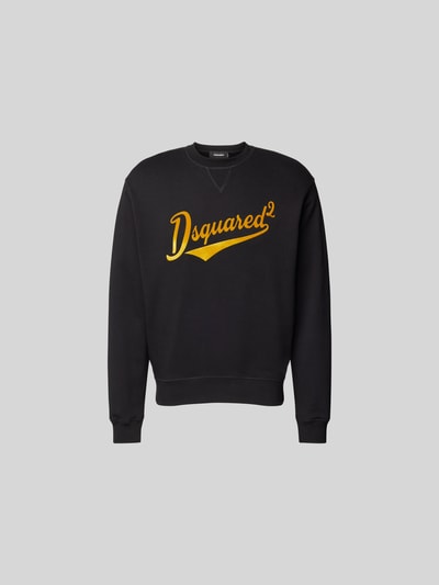 Dsquared2 Sweatshirt mit Label-Print Black 2