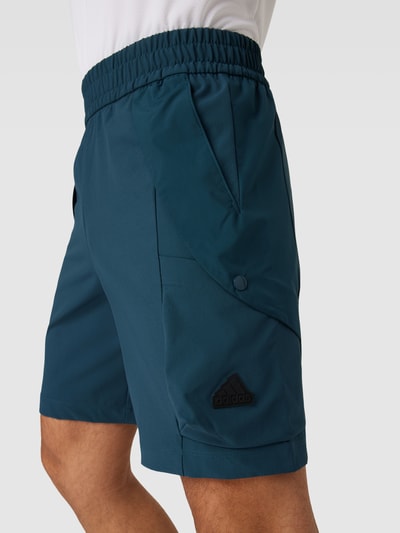 ADIDAS SPORTSWEAR Korte broek met cargozakken Petrol - 3