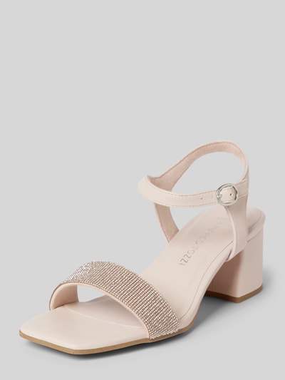 Marco Tozzi Sandalette mit Blockabsatz Beige 1