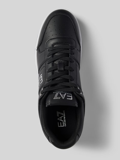 EA7 Emporio Armani Sneaker mit Label-Print Black 3