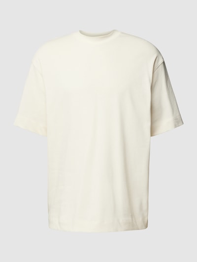 Emporio Armani Oversized T-shirt in een effen design Offwhite - 2