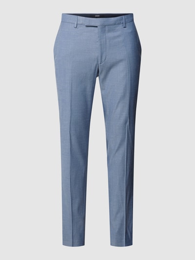 JOOP! Collection Extra slim fit pantalon met structuurmotief, model 'Gun' Lichtblauw - 2