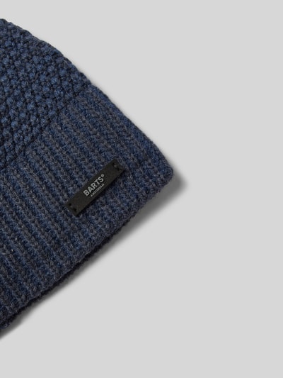 Barts Beanie mit Label-Detail Modell 'NOAR' Marine 2