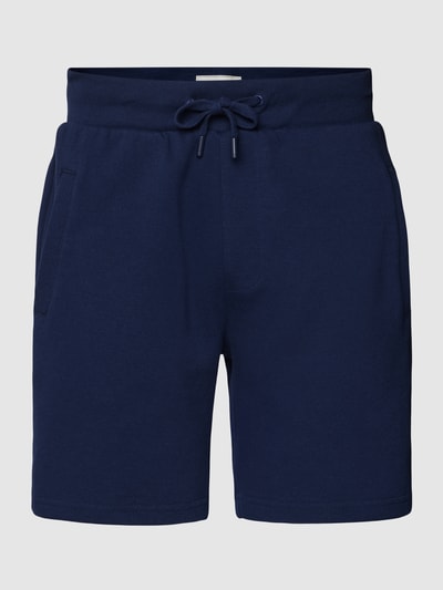 Shiwi Sweatshorts met steekzakken, model 'Mavis' Donkerblauw - 2