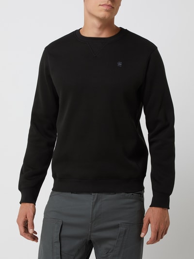 G-Star Raw Sweatshirt met logo  Zwart - 4