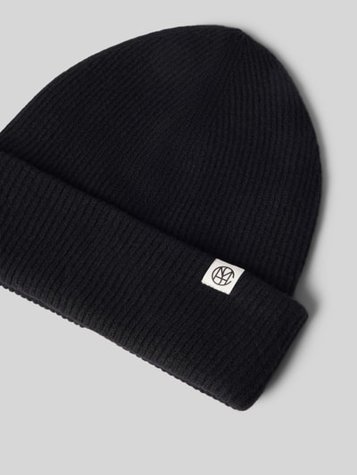 MSCH Copenhagen Mütze aus reiner Wolle Modell 'LOWEE ICON' Black 2