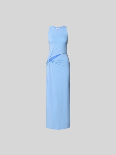 Rabanne Maxikleid mit Cut-Out Hellblau 2