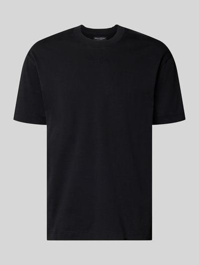 Produktfoto, Relaxed Fit T-Shirt aus reiner Baumwolle von Marc O'Polo, Optik: Unifarben, Label-Schriftzug, Rundhals, Kurzarm, Jersey, Herren T-Shirt