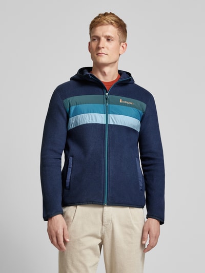 Cotopaxi Fleecejack met labelprint, model 'TECA' Blauw - 4