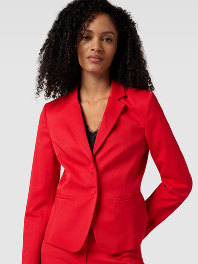 More & More Blazer mit 2-Knopfleiste Rot 3