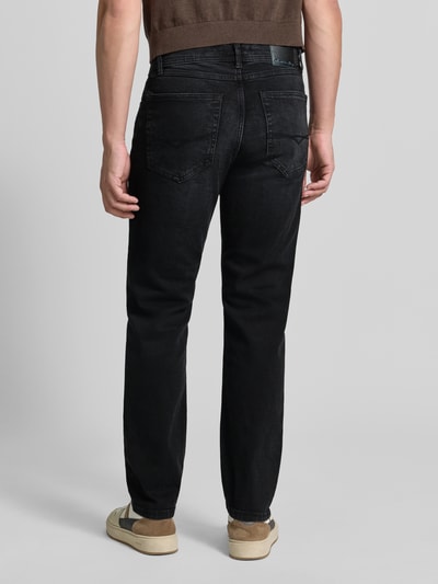 Christian Berg Men Comfort Fit Jeans mit Eingrifftaschen Black 5