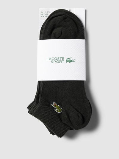 Lacoste Socken mit Logo-Stitching im 3er-Pack Black 3