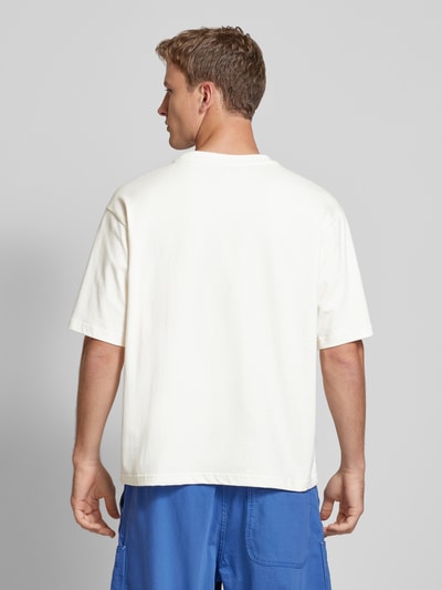 Low Lights Studios T-Shirt mit Label- und Statement-Print Modell 'CHAMPIONSHIP' Offwhite 5