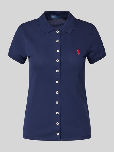 Polo Ralph Lauren Poloshirt met labelstitching Marineblauw - 2