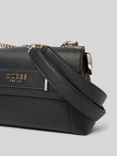 Guess Handtas met labelapplicatie Zwart - 3