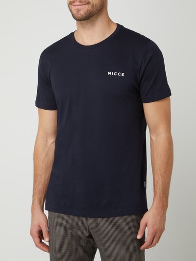 Nicce London T-Shirt aus Baumwolle Marine 4