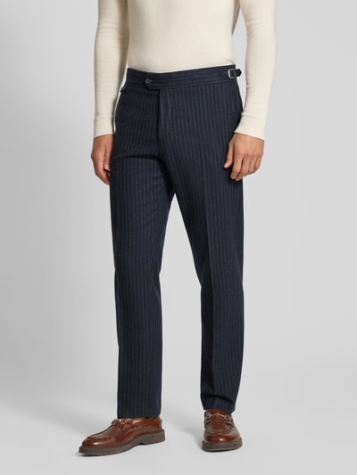 Tiger Of Sweden Anzughose aus Woll-Mix Modell 'Tense' Dunkelblau 4