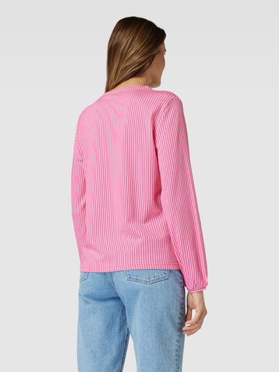 Tom Tailor Longsleeve mit Streifenmuster Pink 5