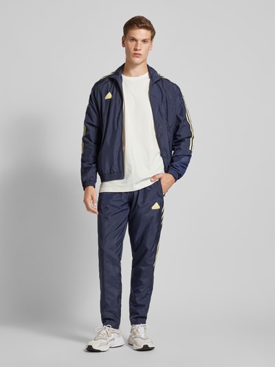 ADIDAS SPORTSWEAR Sweatjack met labelpatch, model 'TIRO' Donkerblauw - 1