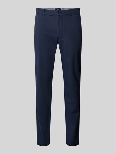 Cinque Slim fit stoffen broek met achterzakken, model 'Brody' Marineblauw - 2