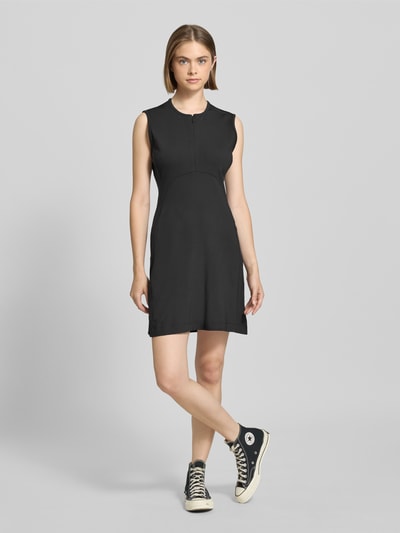 Calvin Klein Jeans Minikleid mit Rundhalsausschnitt Black 1