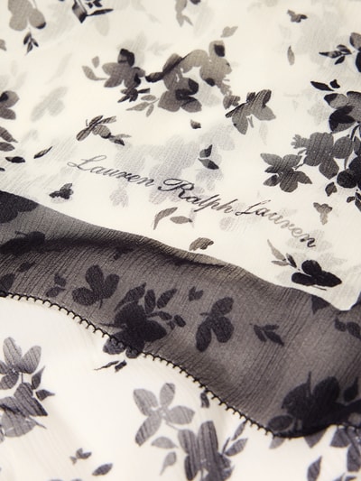 Lauren Ralph Lauren Schaltuch aus Seide in quadratischer Form Black 2