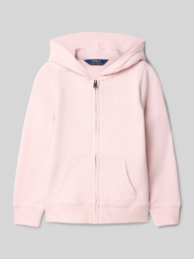 Polo Ralph Lauren Kids Bluza rozpinana z kapturem Mocnoróżowy melanż 1