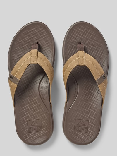REEF Teenslippers met labeldetails, model 'CUSHION PHANTOM 2.0' Middenbruin - 3