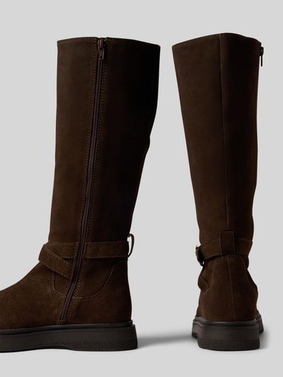 Blauer USA Laarzen met ritssluiting, model 'HANNA' Donkerbruin - 2