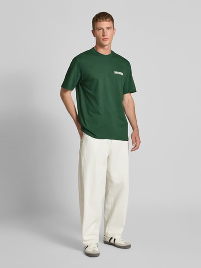 Dickies T-Shirt mit Label-Print Modell 'GORDONSVILLE' Dunkelgruen 1