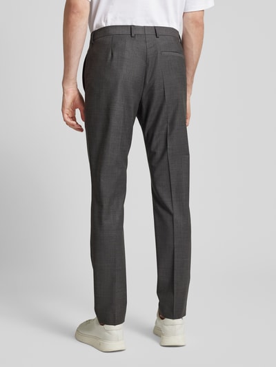 CK Calvin Klein Slim fit broek met persplooien Middengrijs - 5