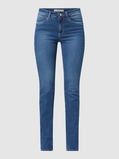 Brax Skinny fit jeans met stretch, model 'Shakira' Blauw - 2