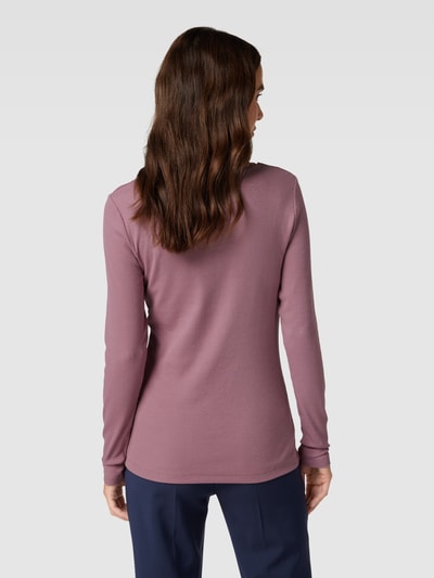 Montego Longsleeve mit Rundhalsausschnitt Mauve 5