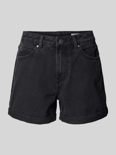 Vero Moda Relaxed fit korte jeans van katoenmix, model 'ZURI' Zwart - 2