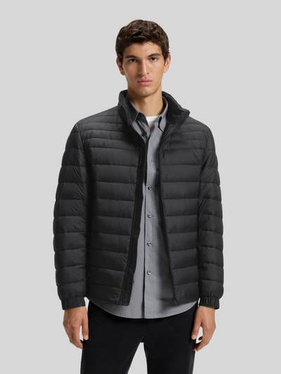 BOSS Orange Slim Fit Steppjacke mit Label-Patch Modell 'ODEN2' Black 4