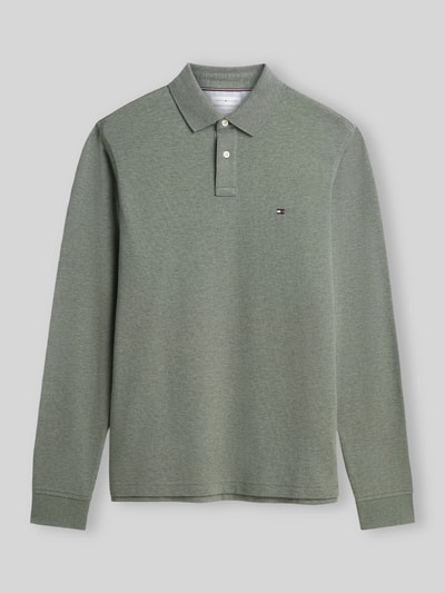 Tommy Hilfiger Regular Fit Poloshirt aus Baumwoll-Mix  Oliv 2