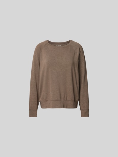 Juvia Longsleeve mit gerippten Abschlüssen Taupe 2