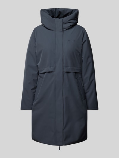 Mazine Parka met capuchon, model 'Lyn' Blauw - 2