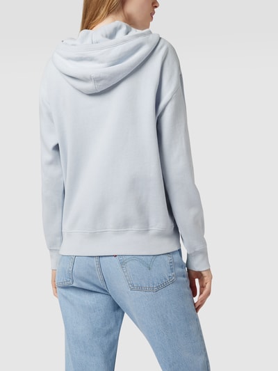 Levi's® Sweatjack met labelpatch Lichtblauw - 5