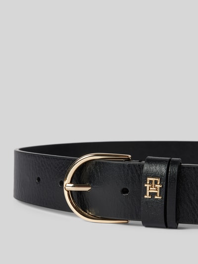 Tommy Hilfiger Ledergürtel mit Dornschließe Modell 'EFFORTLESS' Black 2