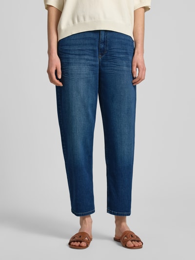 DRYKORN Barrel Fit Jeans mit Eingrifftaschen Modell 'FLOWN' Dunkelblau 4